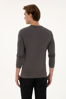 Erkek Gri Basic Sweatshirt Sepette S_rpriz _ndirim - U.s. polo assn фото 12