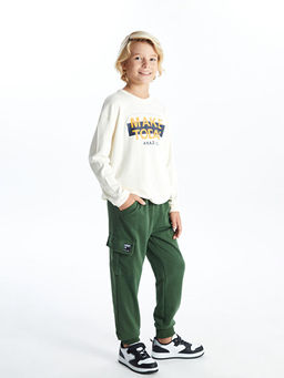 Beli Lastikli Erkek ?ocuk Jogger E?ofman Alt?