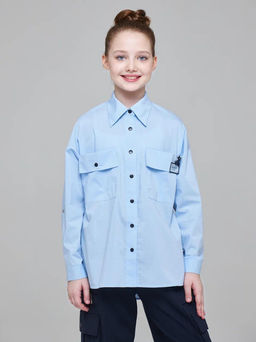 Блузка для девочки длинный рукав