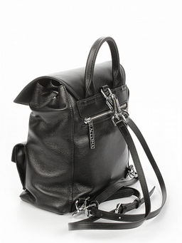 LACCOMA рюкзак А27149-черный натуральная кожа хлопок