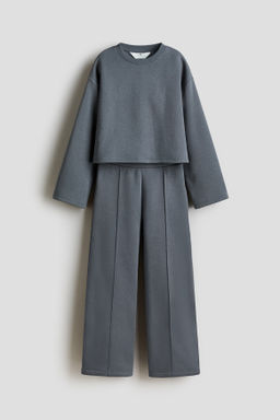 2-piece sweatshirt set - H&m фото 2