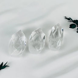 Кристалл из Горного Хрусталя сакральная геометрия Воздух - Радуга самоцветов фото 3