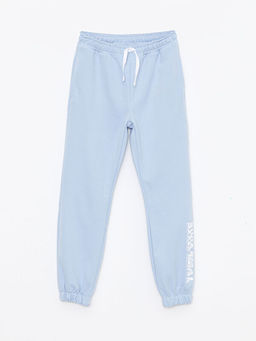 Beli Lastikli Bask?l? K?z ?ocuk Jogger E?ofman Alt?