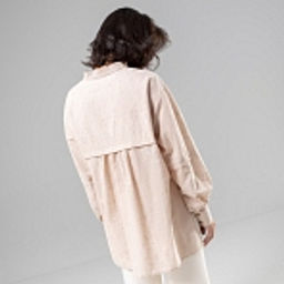 Рубашка из 100% хлопка, Дивная смелость (beige) - Charutti фото 17