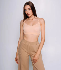 Топ #КТ1937 (1), персиковый