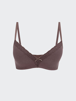 Balensiz Dolgusuz Dantel Detayl? ??gen S?tyen