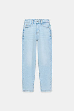 JEANS Z.01 MOM FIT TIRO ALTO / Azul claro - Zara фото 7