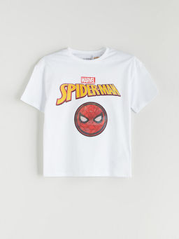 Spider-Man Bask?l? Erkek ?ocuk Ti??rt