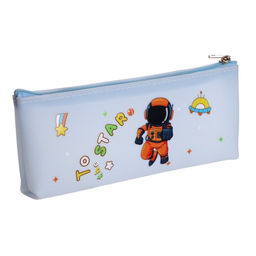 Пенал школьный Calligrata Космонавт, на молнии, 1 отделение, с рисунком, МИКС  фото 7