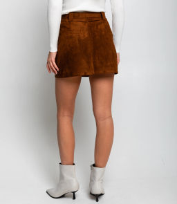 Юбка #КТ2862 (1), шоколадный - Dommod фото 4