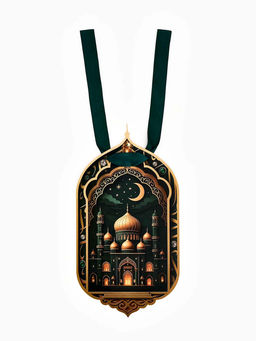 Цена за 2 шт. Плакат "Рамадан" с лентой