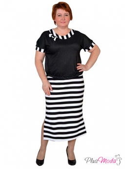 Туника Модель №298 размеры 44-80 - Plusmoda фото 7