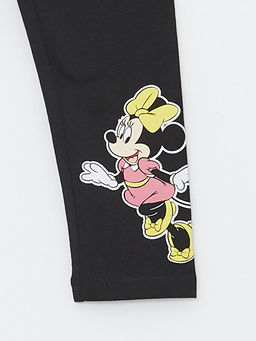 Beli Lastikli Minnie Mouse Bask?l? K?z Bebek Tayt - Waikiki фото 3