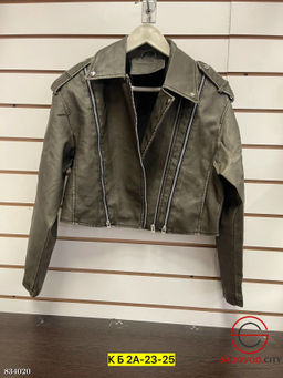 Куртка из эко-кожи весенняя