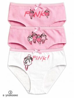 GULC3226(3шт. в упаковке) трусы для девочек