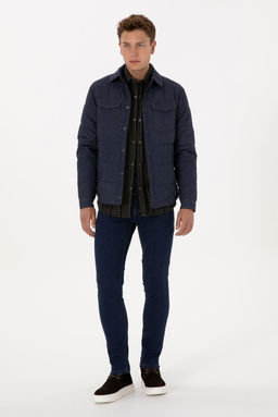 Erkek Lacivert Mont - U.s. polo assn фото 4