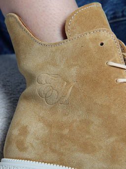 Ботинки 228.V.1541be. светло-желтый замша/Шерсть