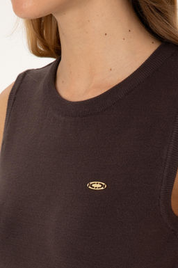 Kad_n Koyu Kahverengi Bisiklet yaka S_veter - U.s. polo assn фото 7