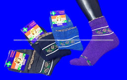 Цена за 10 пар. Линия здоровья Беларусь носки женские внутри махра