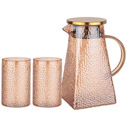 Набор Agness кувшин 1.2 л и 2 стакана 300 мл