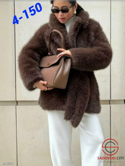 Шуба женская из искусственного меха - Bruno фото 5