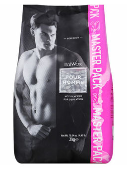 Ital Wax Line Воск горячий плёночный для депиляции в гранулах / Pour Homme Hot Film Wax For Depilation, 2 кг