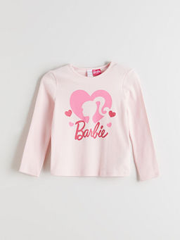 Barbie Lisansl? Uzun Kollu K?z ?ocuk Ti??rt
