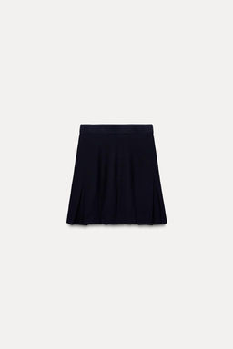 PLAIN KNIT MINI SKIRT - Zara фото 6