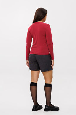 Джемпер ANELLI 1385 клюква