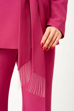 Костюм Anastasia Mak 1259 вишневый фото 4