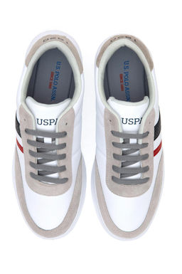 Erkek Beyaz Spor Ayakkab_ Sepette S_rpriz _ndirim - U.s. polo assn фото 6