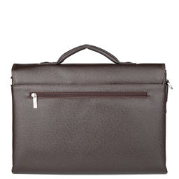 3055-4 brown, мужской портфель из экокожи Barcelo Biagi