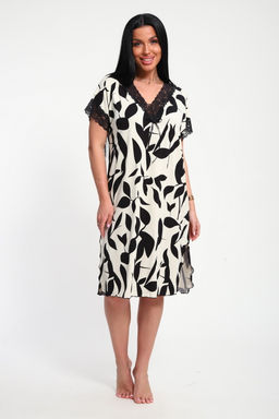 Ночная сорочка из вискозы Олеся экрю