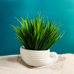 Набор фигурных кашпо для цветов Ракушки, керамика, 6 шт. - Take it easy фото 3