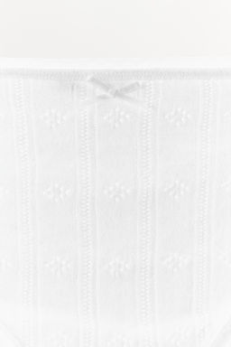 POINTELLE BRIEFS WITH SATIN BOW - Zara фото 6
