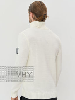 Свитер мужской 5232-12151. 118 молоко