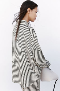 Camisa estampada de saten - H&m фото 5