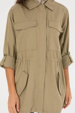 U. S. Polo Assn / Женская куртка цвета хаки - U.s. polo assn фото 6