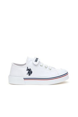 Erkek _ocuk Beyaz Ayakkab_ Sepette S_rpriz _ndirim - U.s. polo assn фото 2