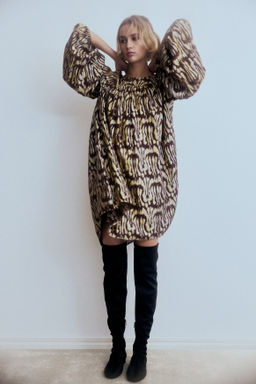 Vestido oversize en tejido jacquard - H&m фото 4