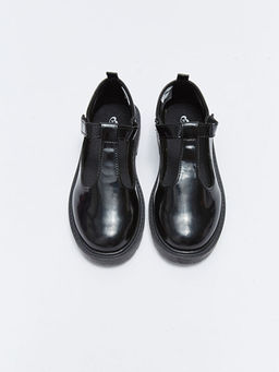 Deri G?r?n?ml? C?rt C?rtl? K?z ?ocuk Babet - Waikiki фото 3