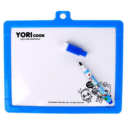 Доска для рисования магнитная двухсторонняя, под маркер и мел, губка, мел 3 шт., маркер, магниты 2 шт.