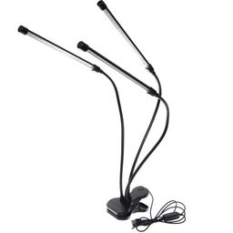 Светильник фито для растений и рассады ECO 11*8*64 см 72 LED USB на прищепке, тройной - Серпантин фото 2