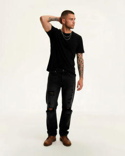 Базовая черная футболка Soft - Argo classic фото 6