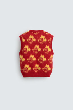 MICKEY BRUSHED KNIT VEST HARRY LAMBERT FOR ZARA X DISNEY  фото 3