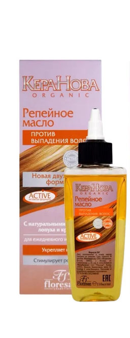 Ф-363/ КЕРА-НОВА Репейное масло пр/выпадения волос (110мл).10
