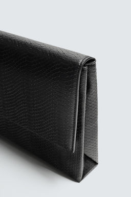 TEXTURED CLUTCH BAG - Zara фото 7