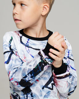 СДизайнерский детский свитшот SAHAR art lab