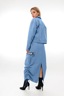 Костюм AmberA 2046В голубой  фото 2