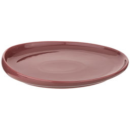 Цена за 2 шт. ТАРЕЛКА ОБЕДЕННАЯ FUSION 27*25СМ, БРУСНИЧНАЯ - Bronco фото 2